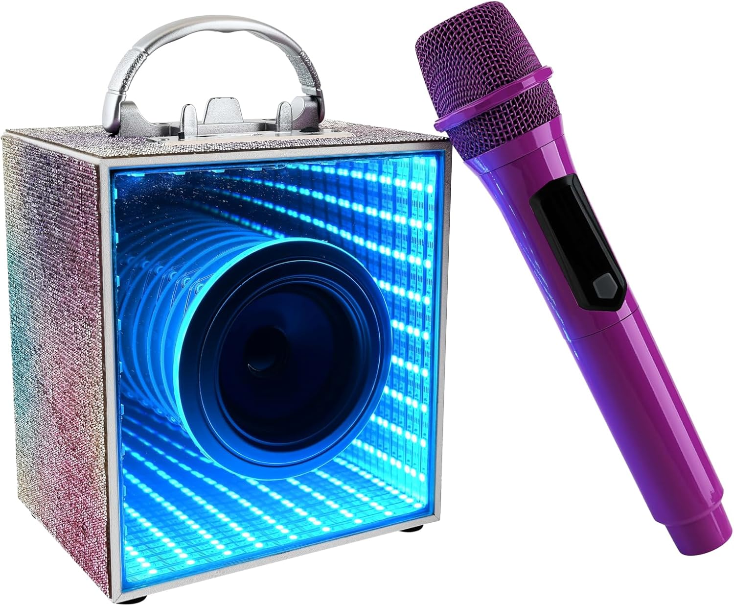 Pop Star Infinity: Portable Karaoke Speaker & Mic