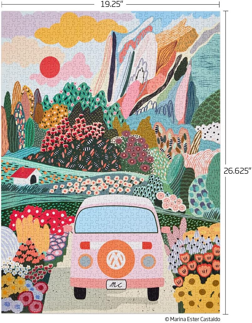 Road Trip 1000 Piece Puzzle