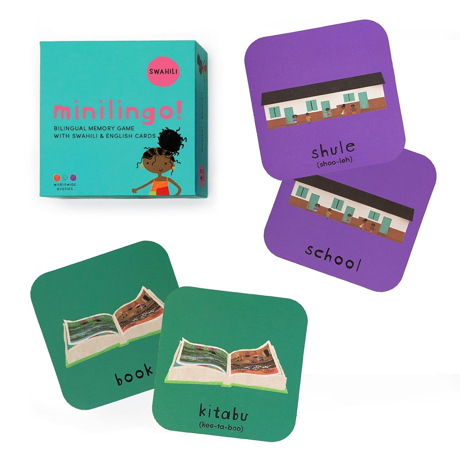 Minilingo Bilingual Flashcards