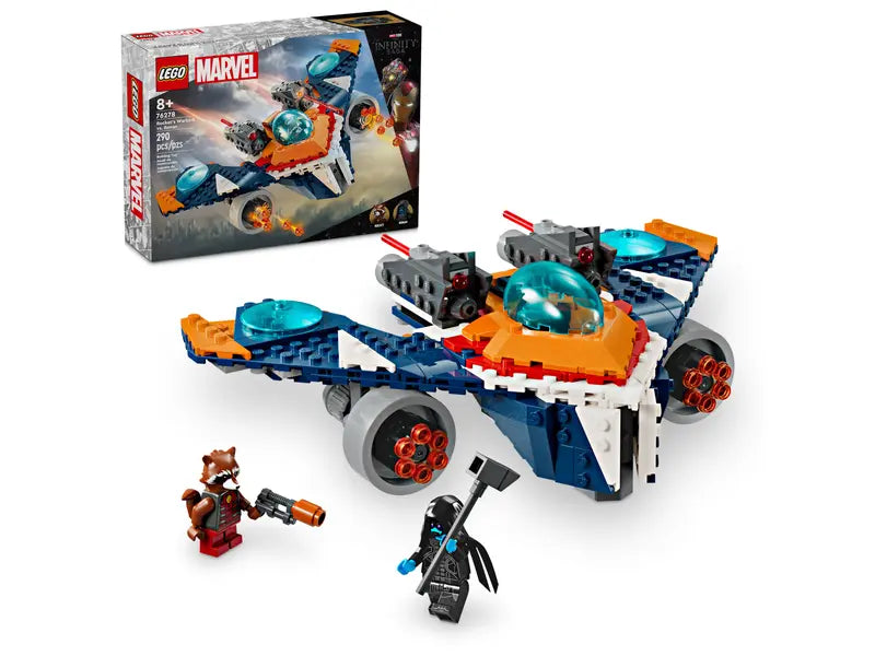 LEGO Marvel: Rocket's Warbird vs. Ronan