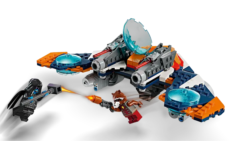 LEGO Marvel: Rocket's Warbird vs. Ronan