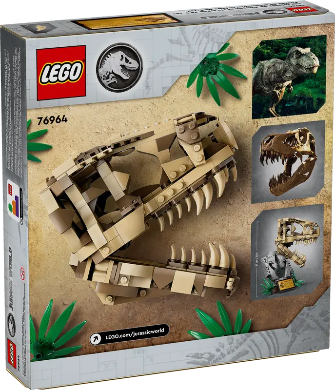 LEGO Jurassic World: Dinosaur Fossils: T Rex Skull