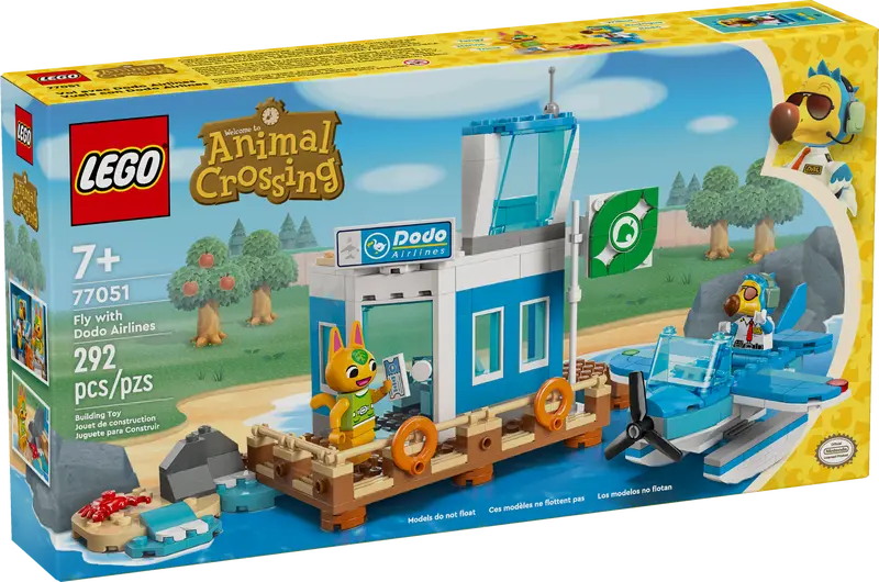 LEGO Animal Crossing: Fly with Dodo Airlines