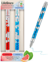 Lifelines Scented Lava Pen Set Colorways Blue/Red 2pk