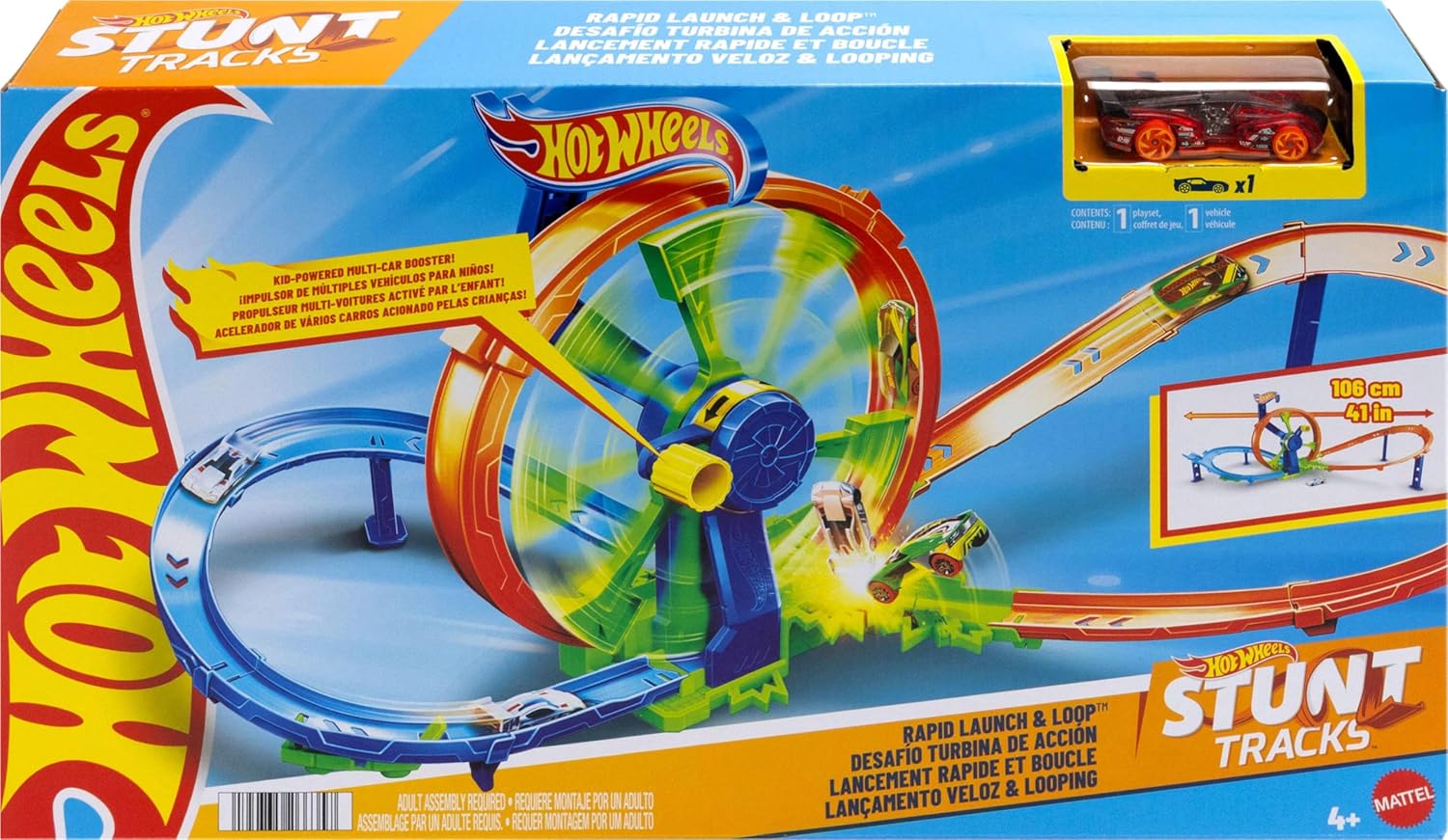 Hot Wheels: Action Wheel Crank Crash