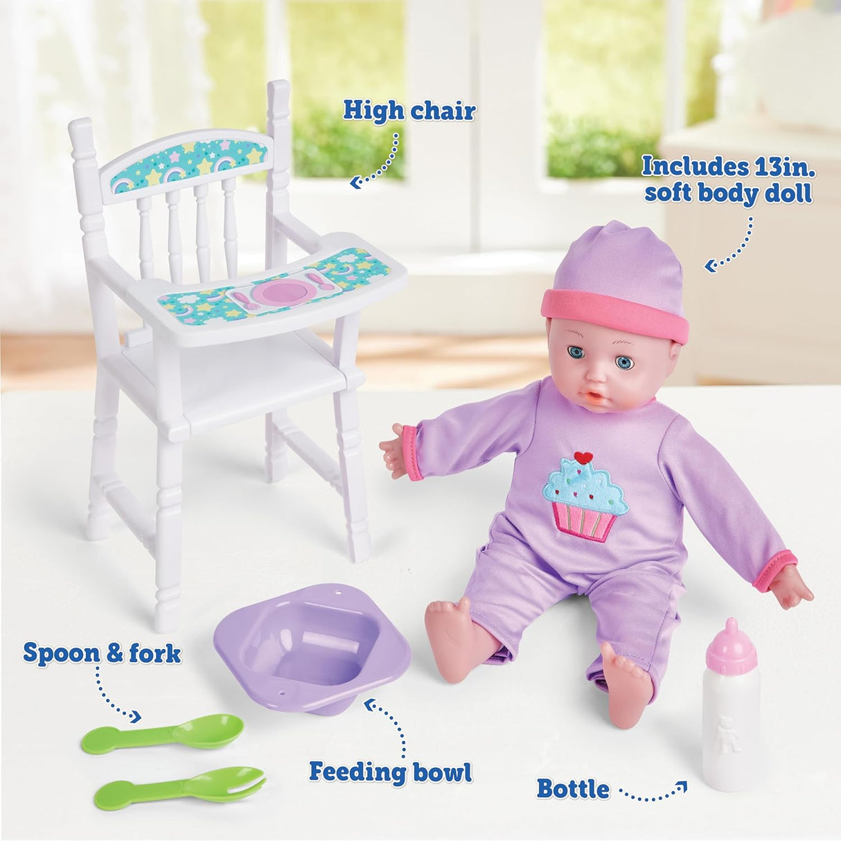 Kidoozie Mealtime Baby Playset