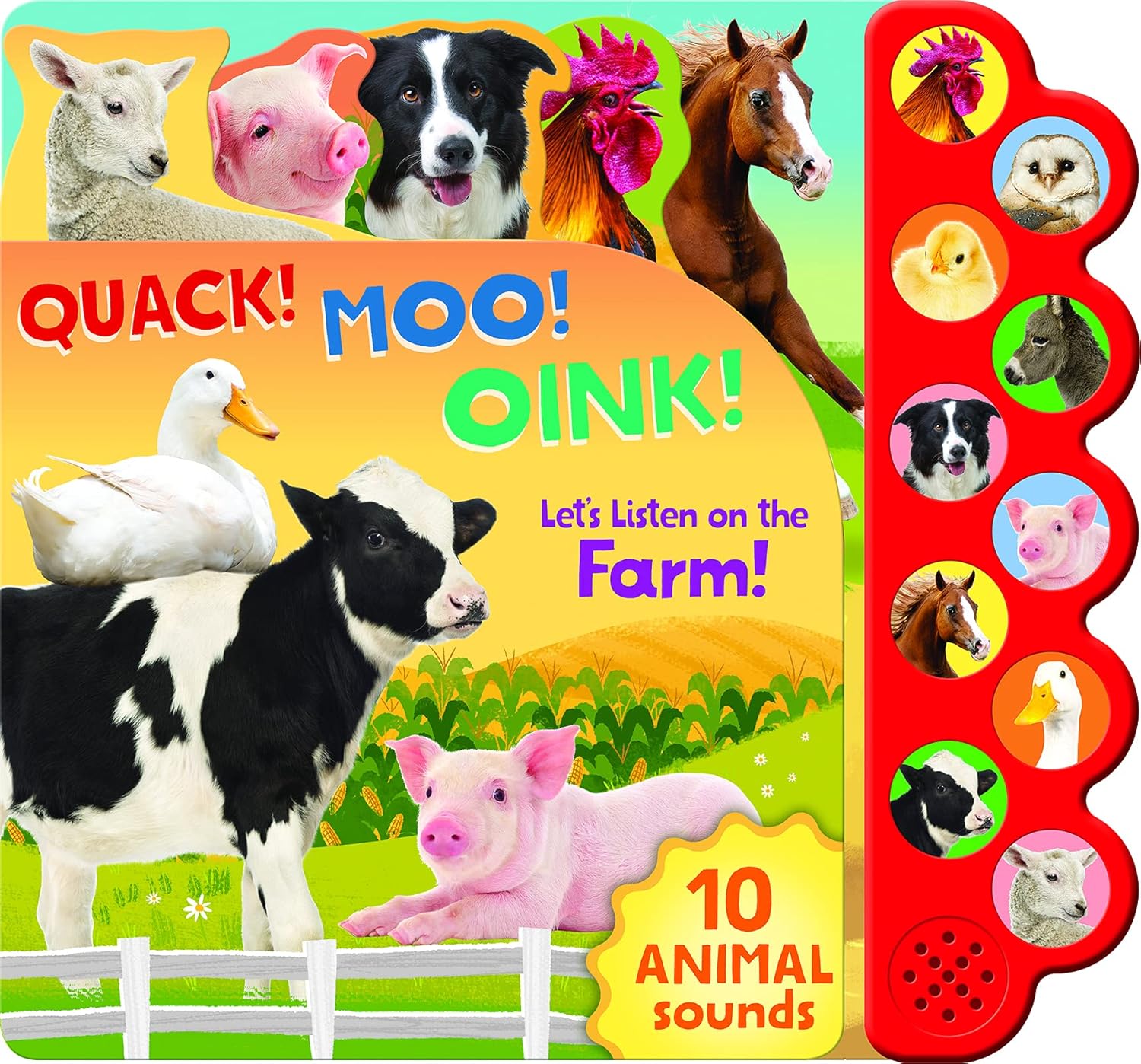 Quack! Moo! Oink! Sounds Book