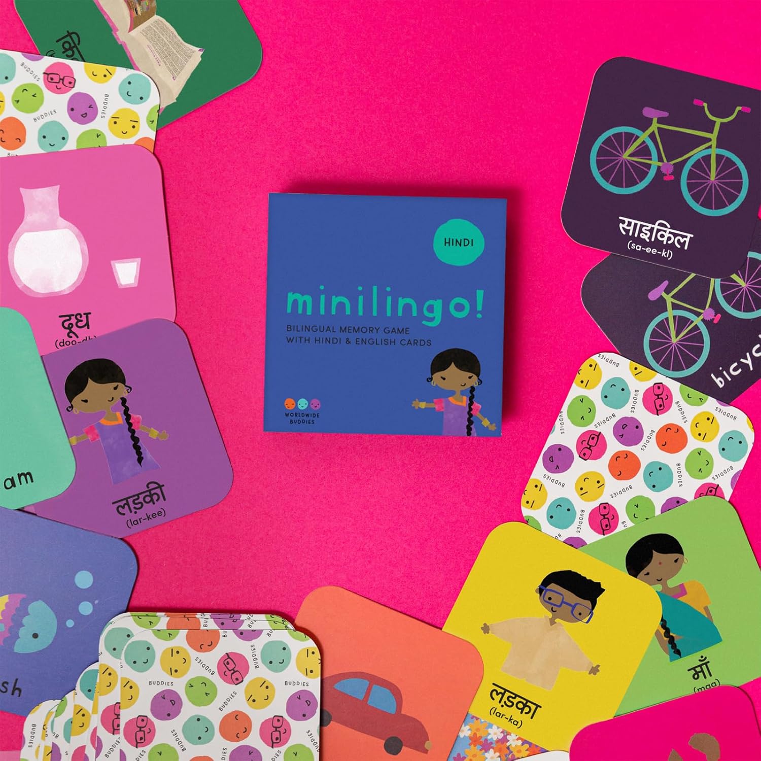 Minilingo Bilingual Flashcards