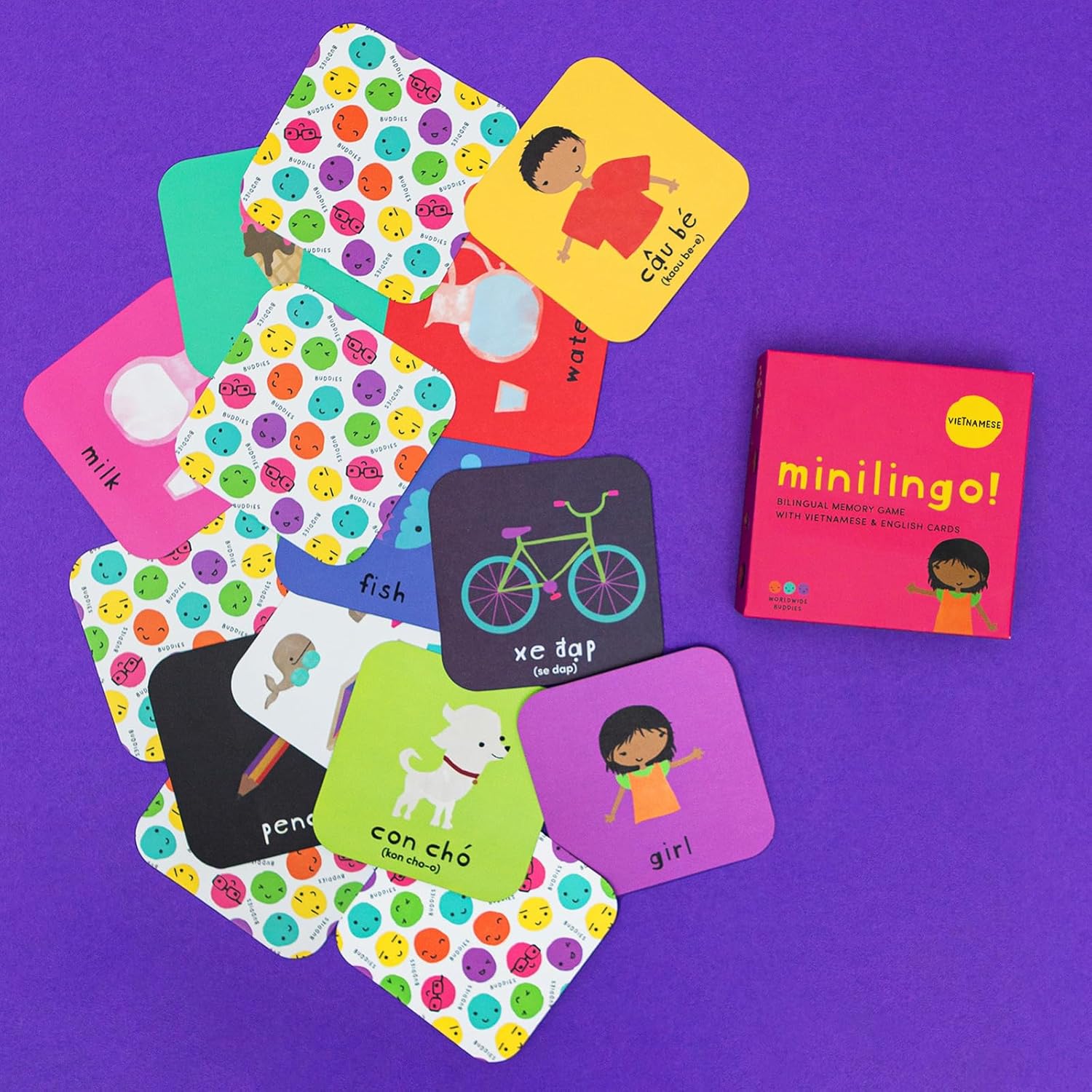 Minilingo Bilingual Flashcards