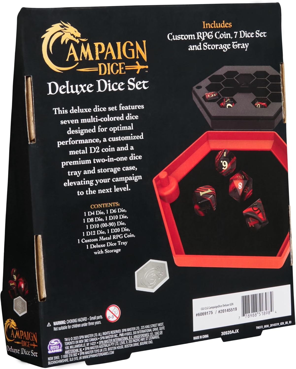 Campaign Dice Deluxe Dice Set 7-piece