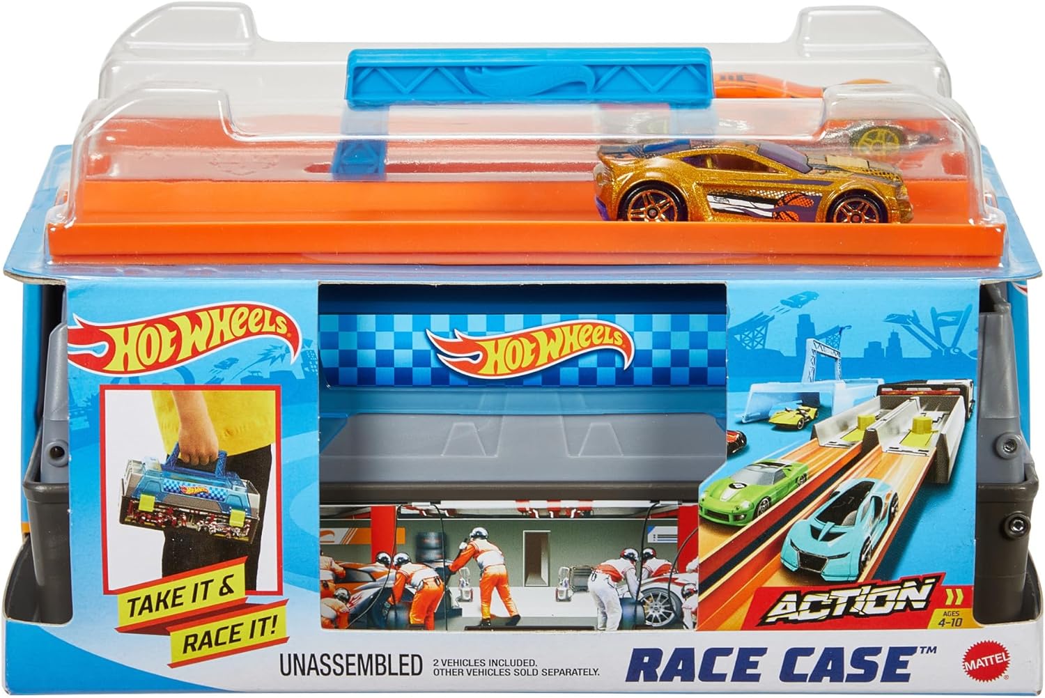 Hot Wheels Race Case Track Set