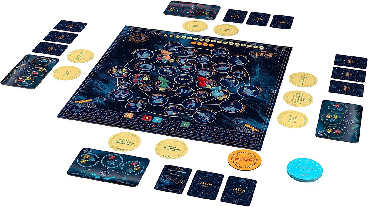 Starry Night Sky - Constellation Exploration Board Game