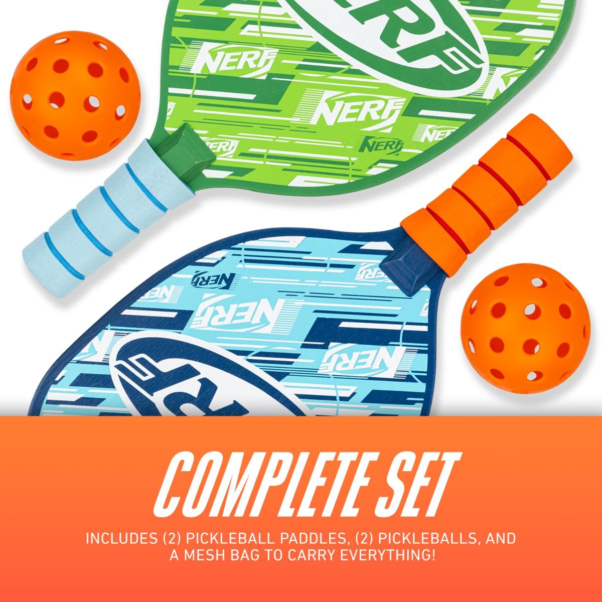 NERF 2 Player Pickleball Set