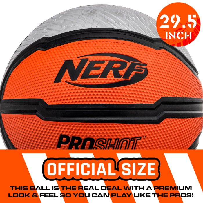 NERF ProShot Basketball Official Size