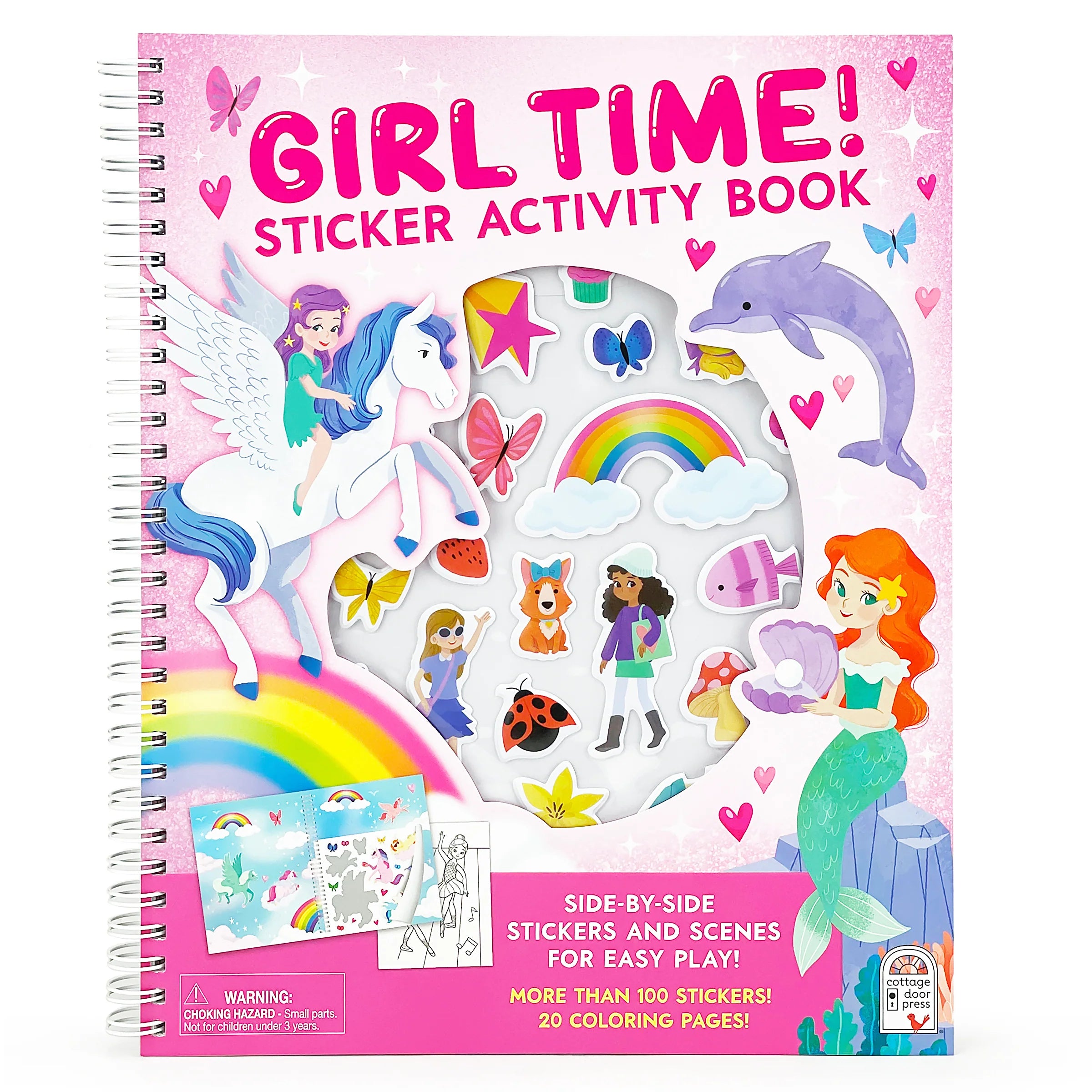 Girl Time! Sticker Activity