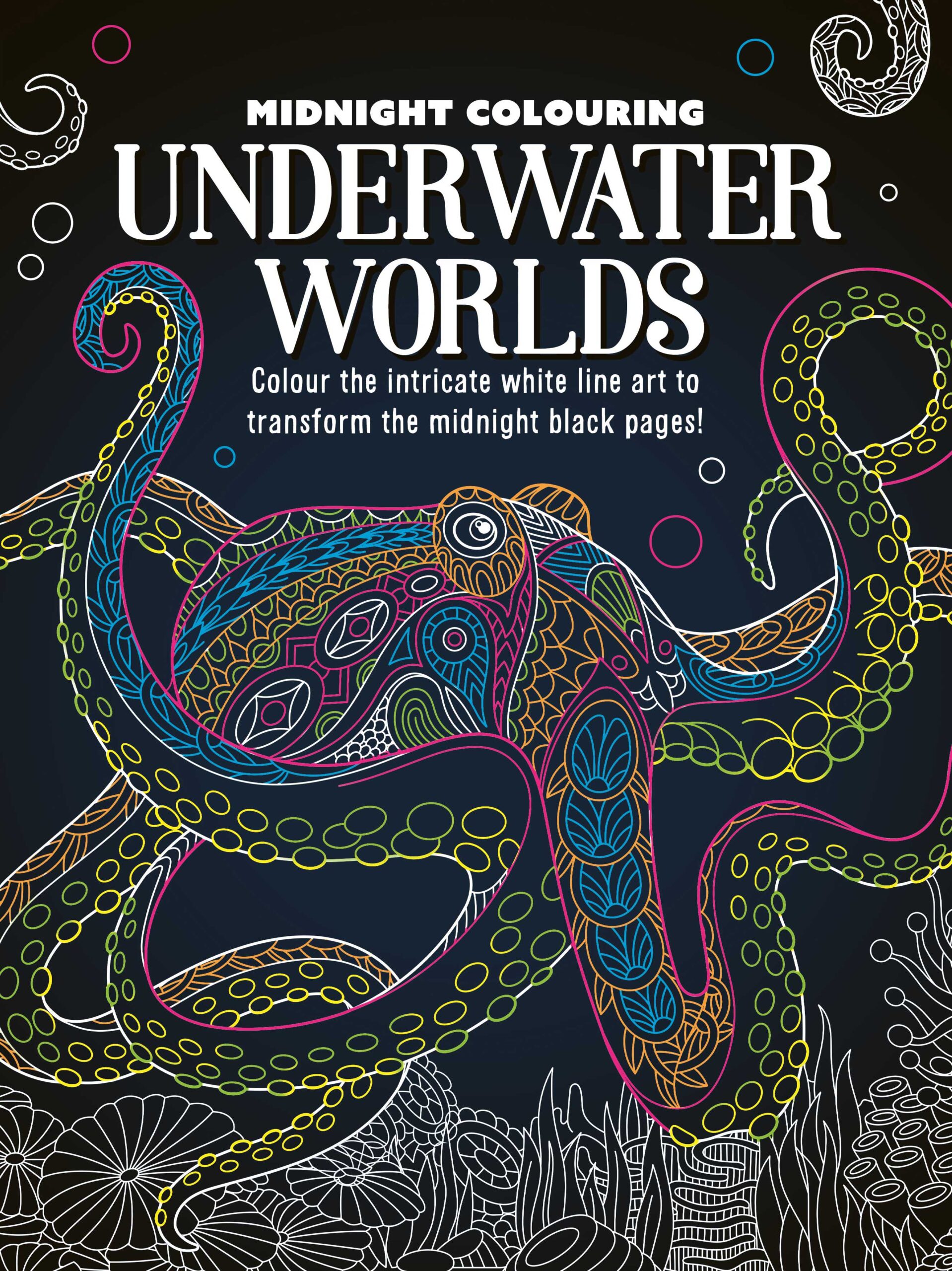 Midnight Coloring Underwater  Worlds