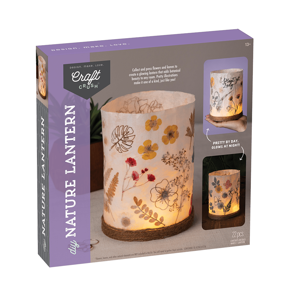 Craft Crush DIY Nature Lantern