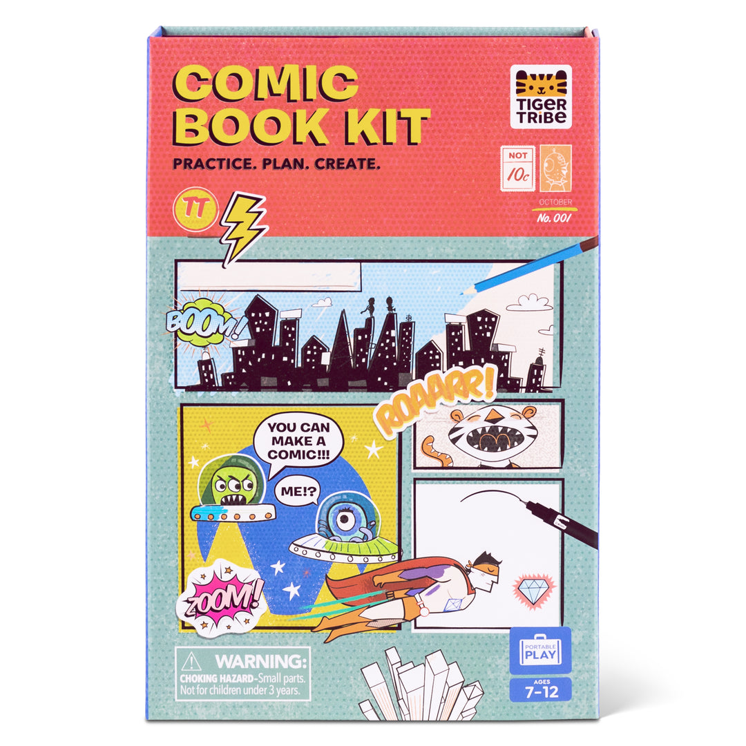 Comic Book Kit Practice Plan Create