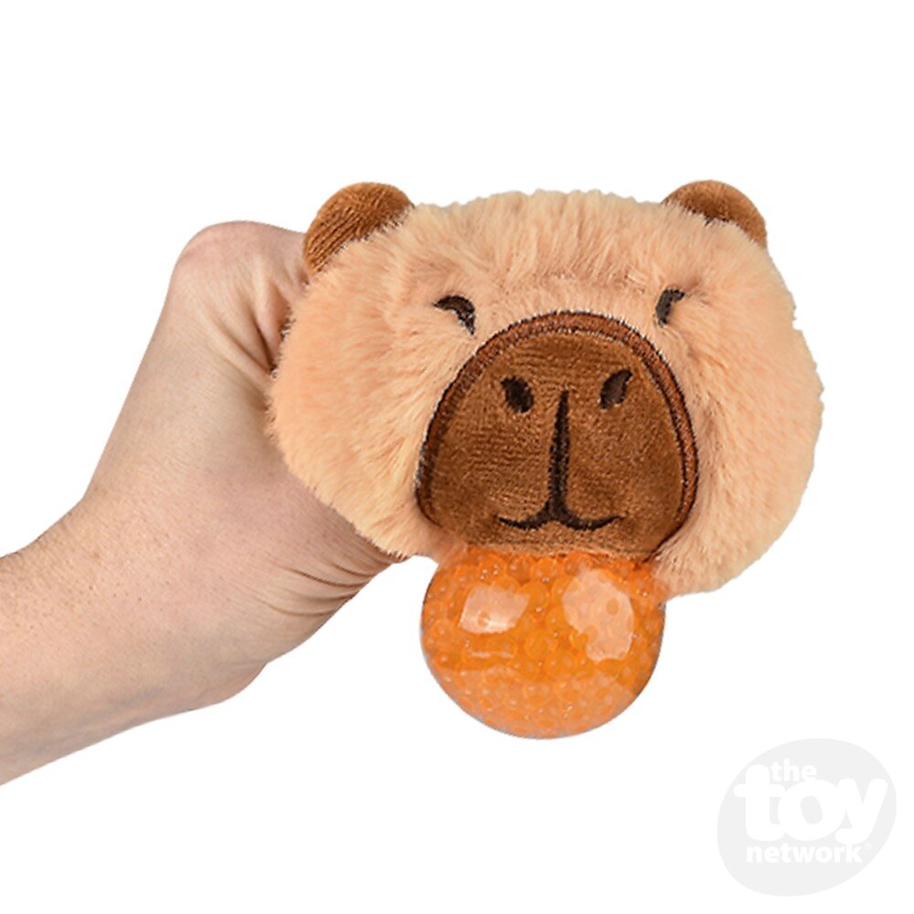 Capybara Squeezy Bead Plush Ball