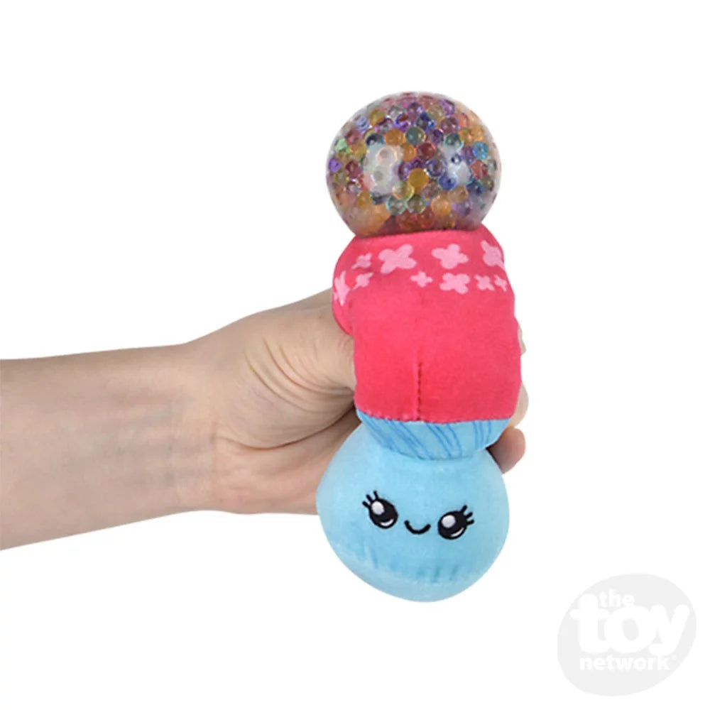 Mushroom Squeezy Bead Plush Ball