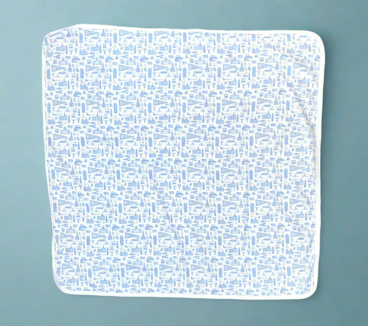 Boston Icons Baby Blanket