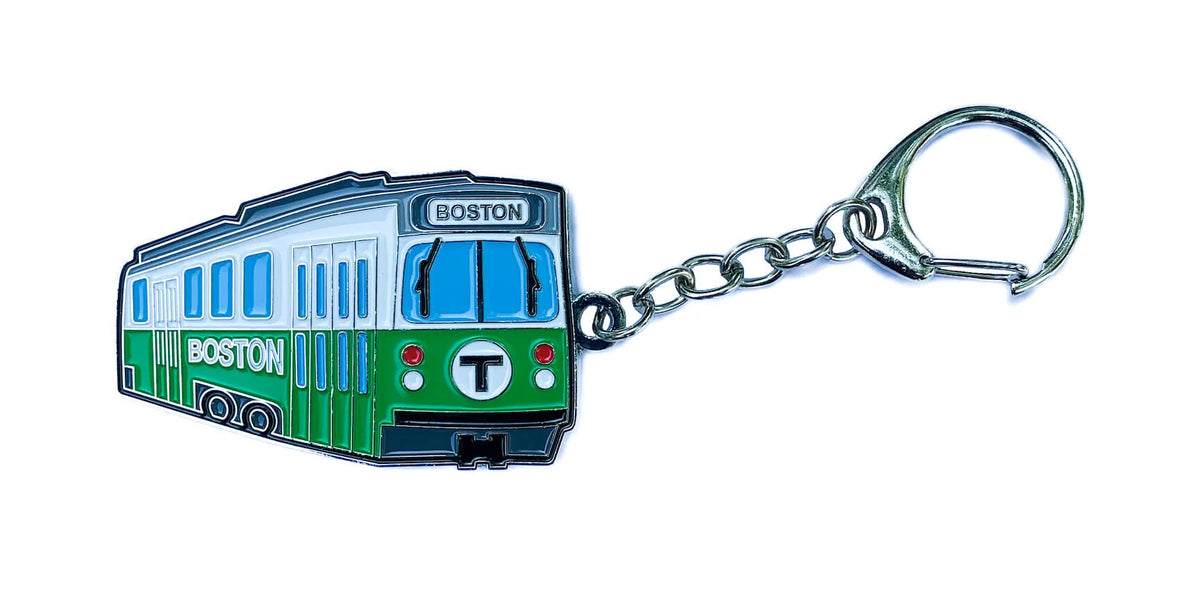 MBTA Metal Keychain - Green Line — Boing! Toy Shop