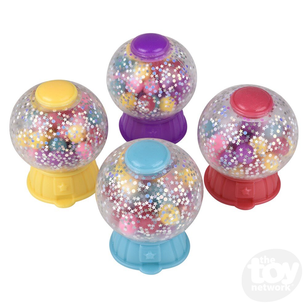 Squeezy Bead Gumball Machine 3.5"