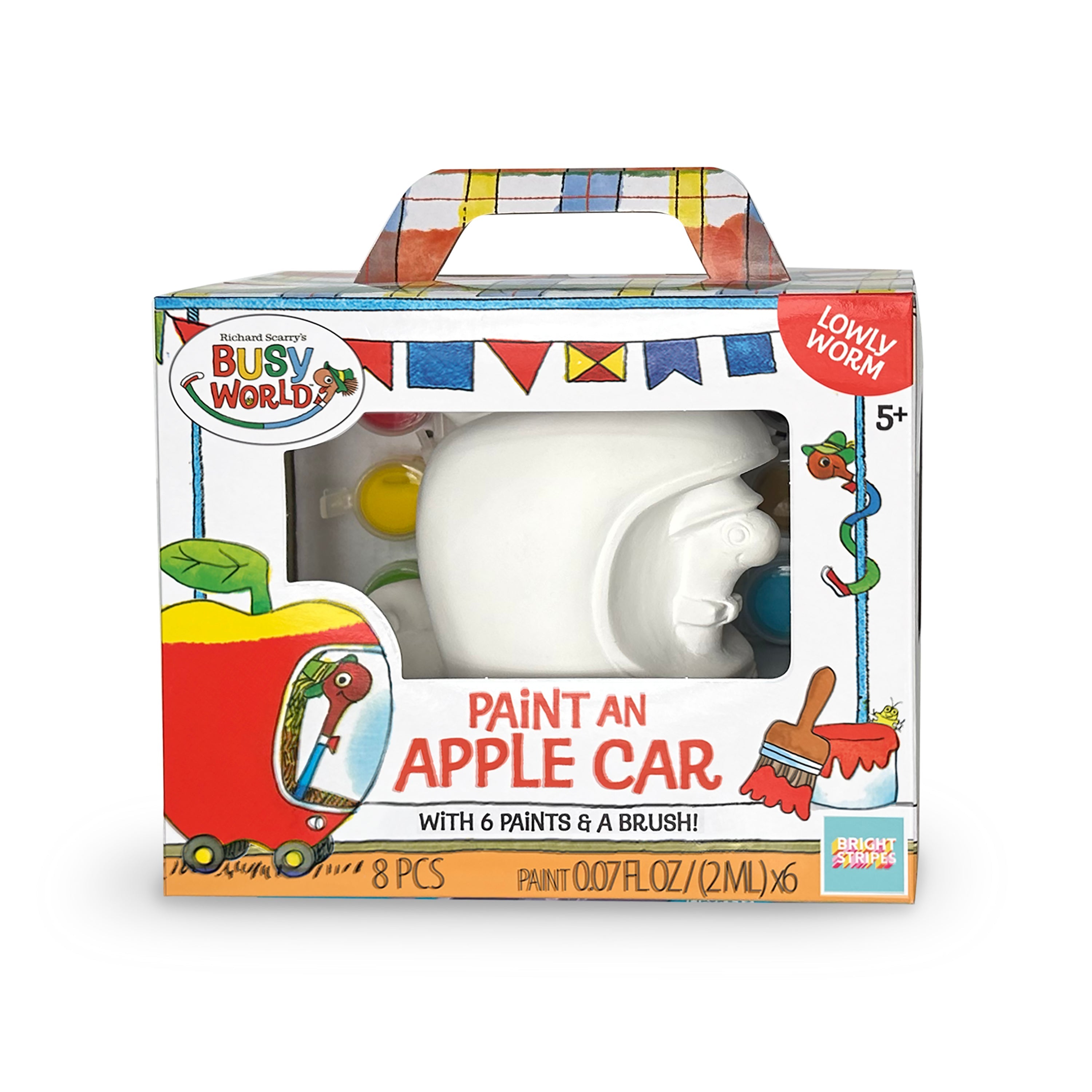 Richard Scarry Busy World Paint an Apple Car
