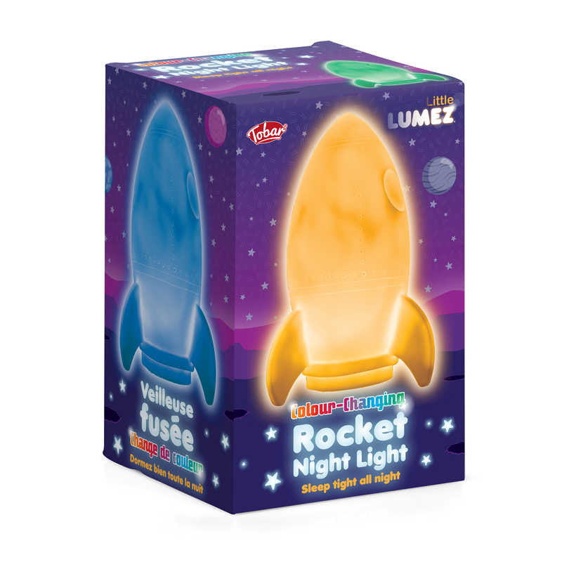 Lumez Color Changing Rocket Night Light