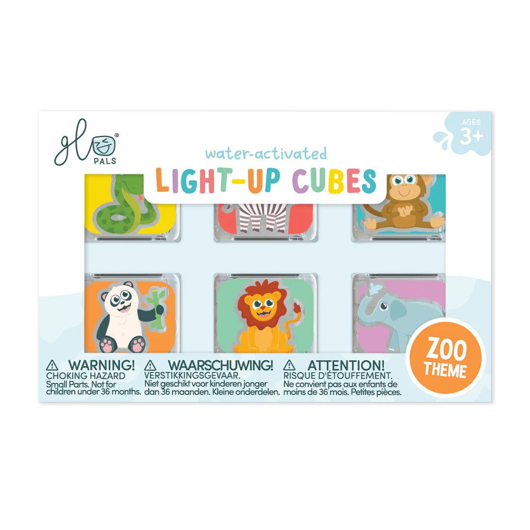 Glo Pals Limited Edition Zoo Light Up Cubes