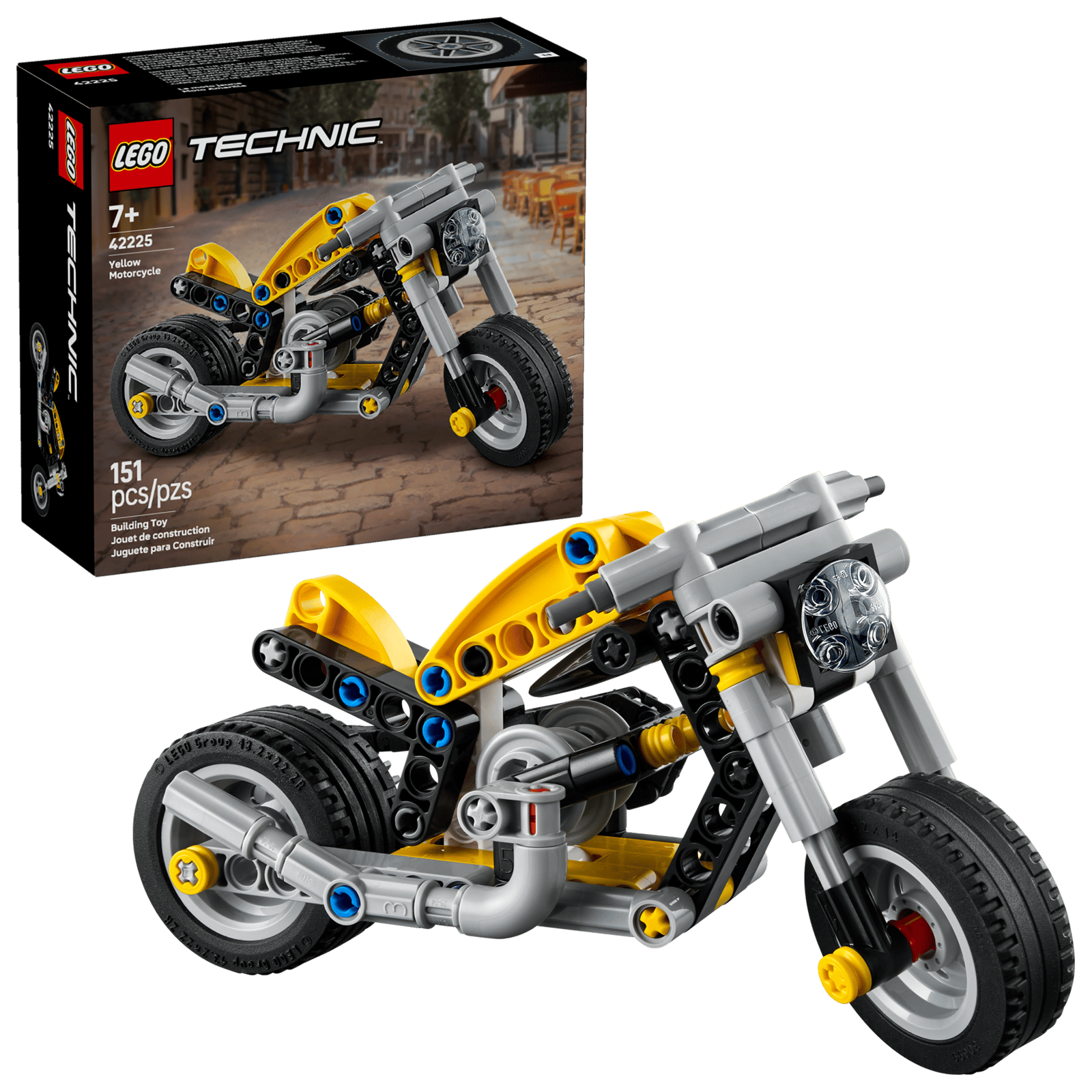 Yellow Motorcycle
