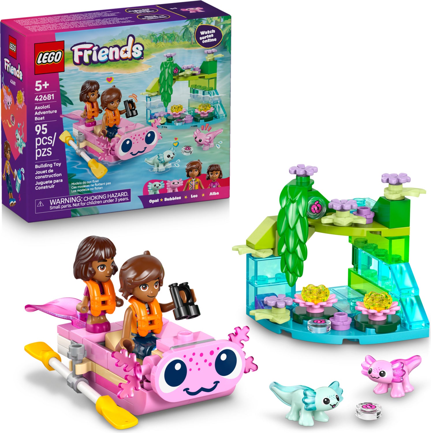 Axolotl Adventure Boat