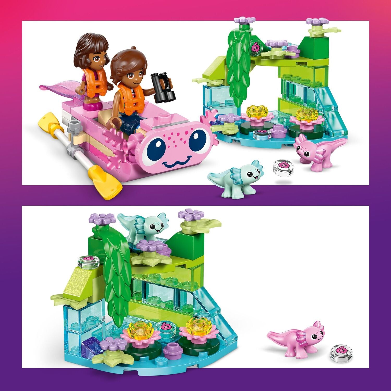Axolotl Adventure Boat