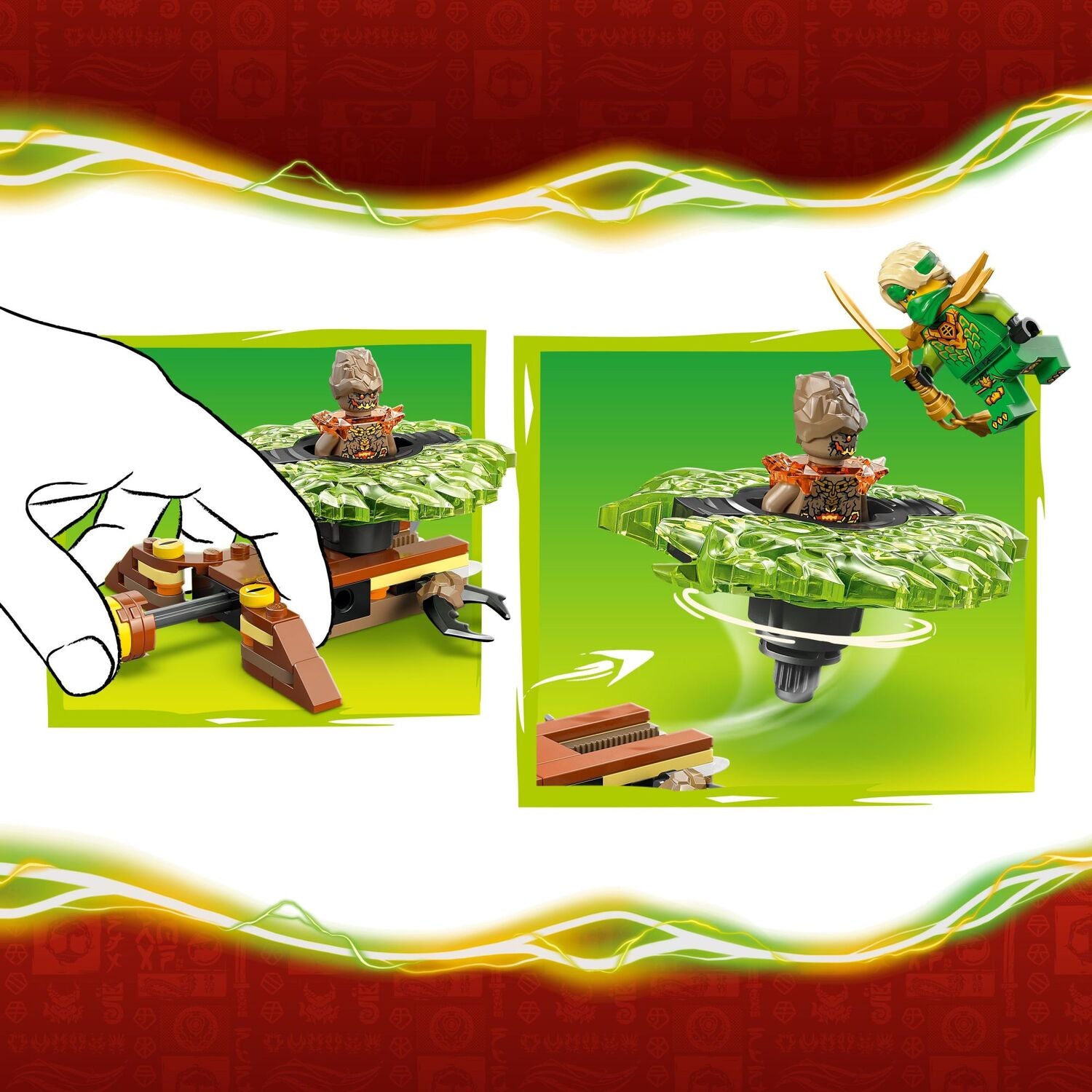 Lloyd vs. Earth Monster Spinner