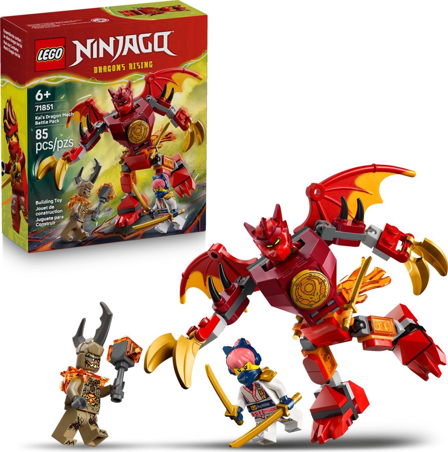 Kai's Dragon Mech Battle Pack