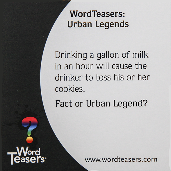 WordTeasers: Urban Legends