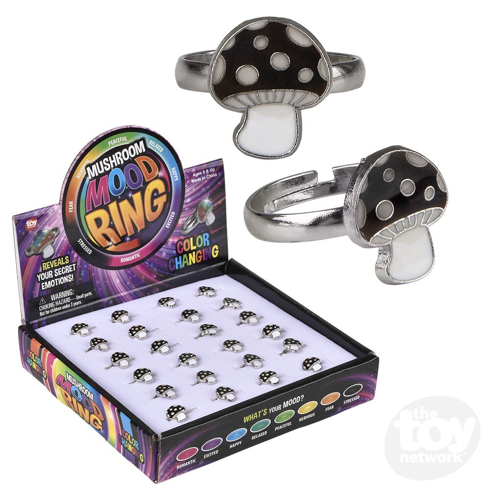 Mushroom Mood Ring