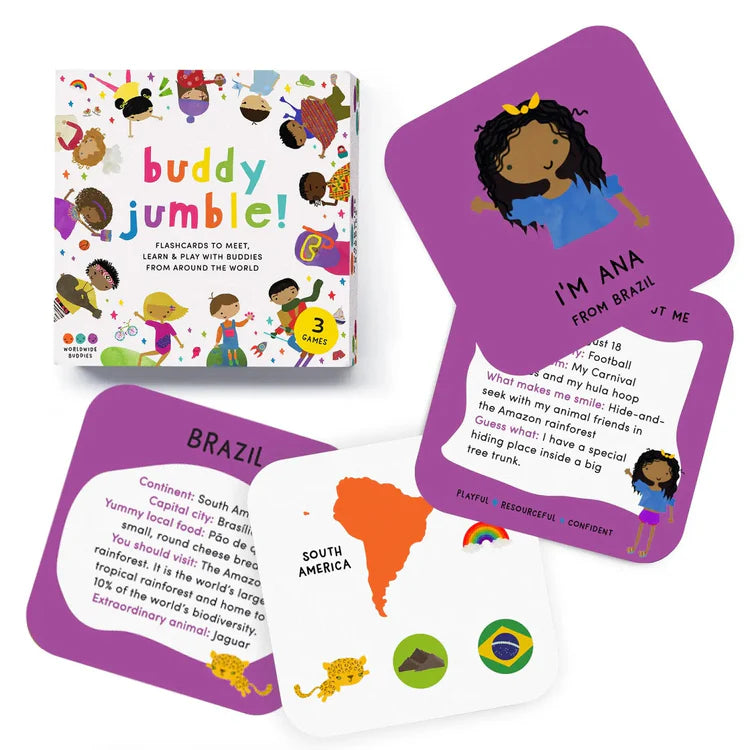 Buddy Jumble Card  Game