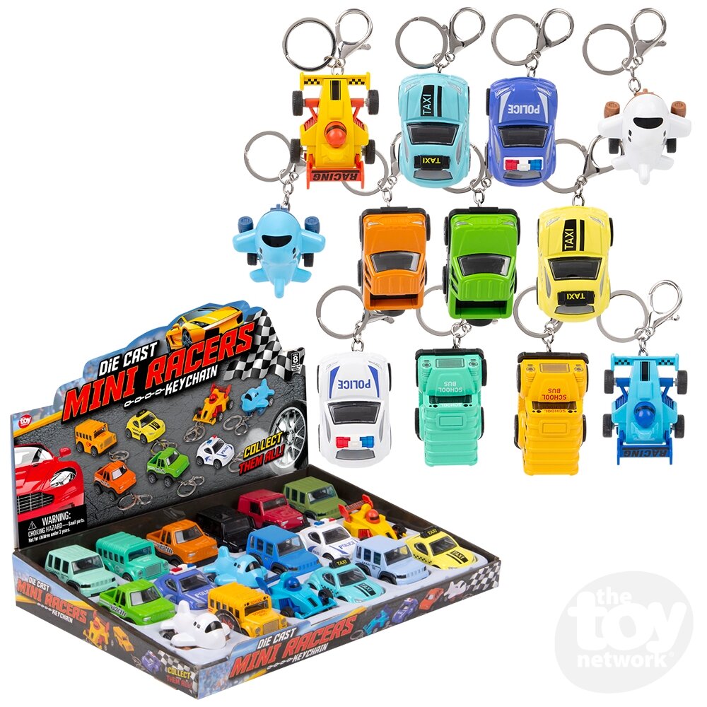 2.75" Diecast Vehicle Keychain