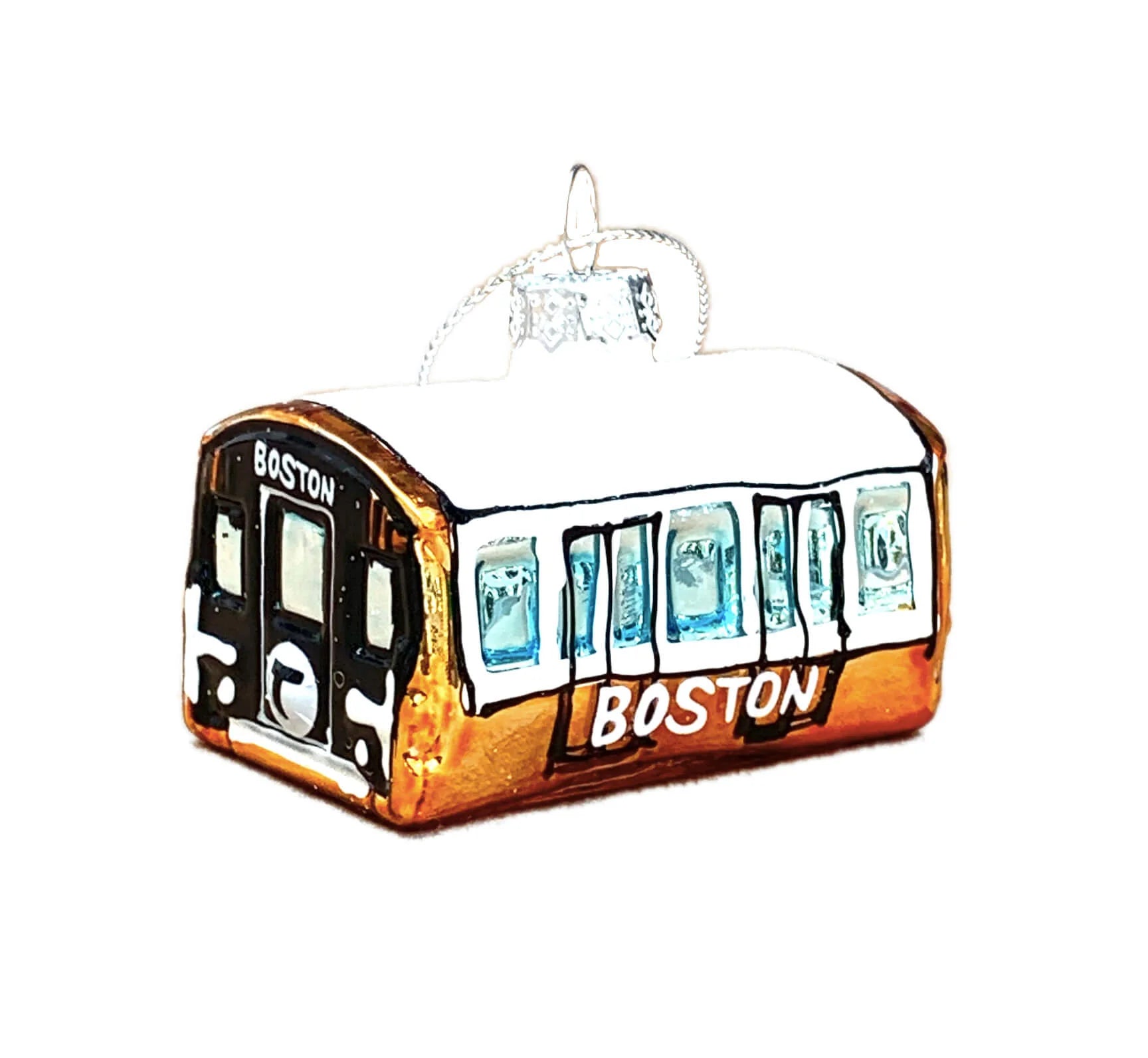 MBTA Christmas Ornament