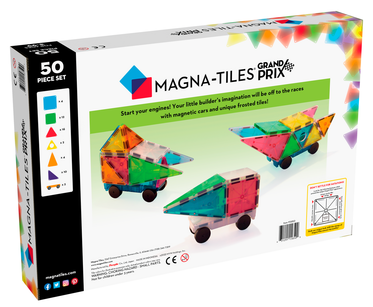 Grand Prix Magna-Tiles 50pc