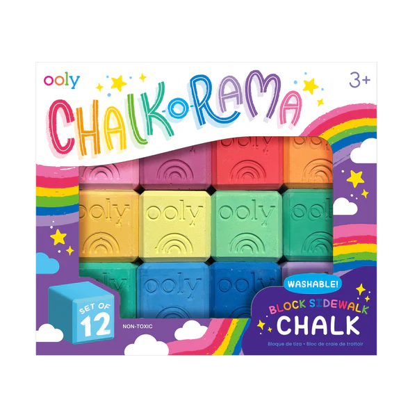 Chalk-O-Rama Block Sidewalk Chalk