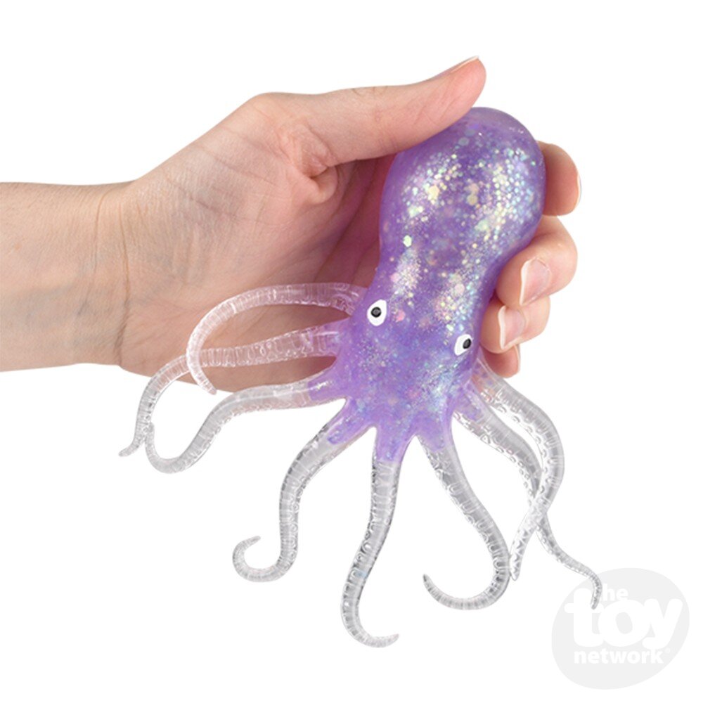 Squeeze Sparkle Confetti Octopus