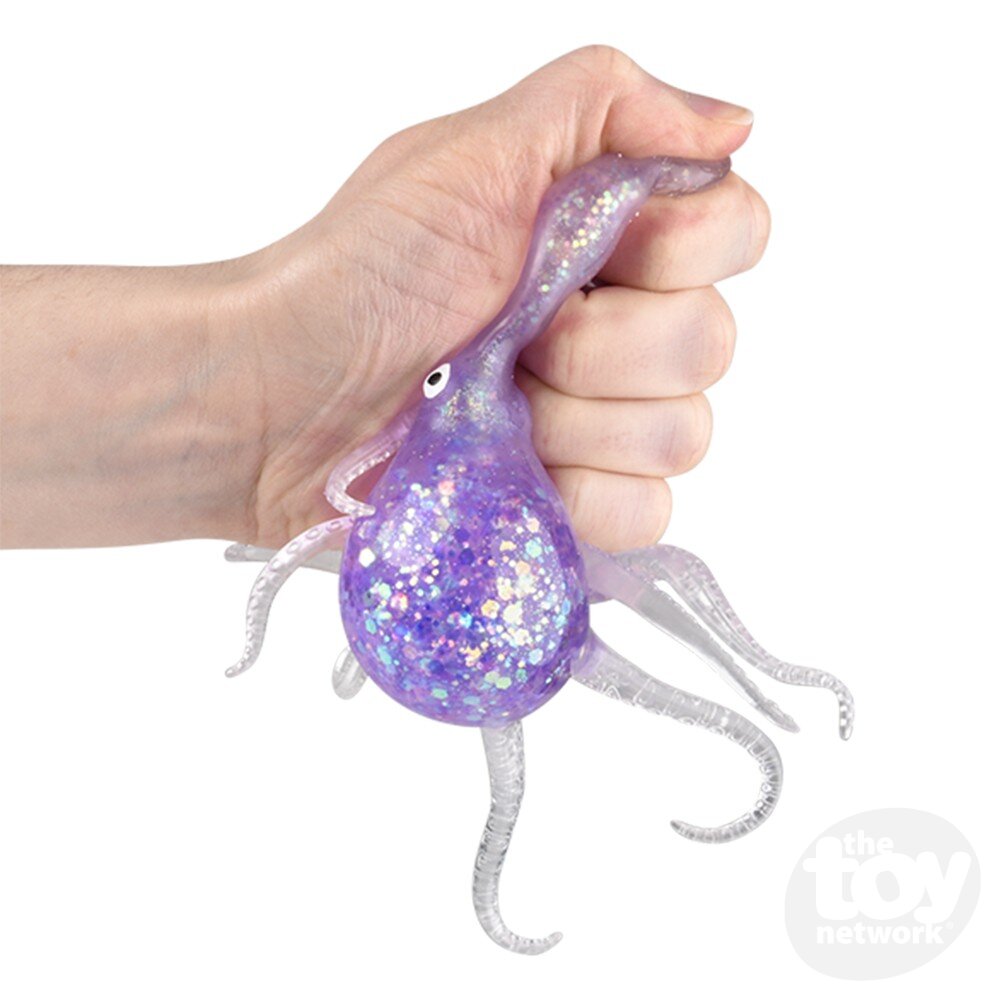 Squeeze Sparkle Confetti Octopus