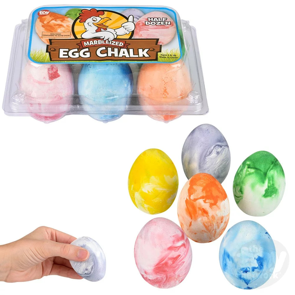 Marbleized Egg Chalk