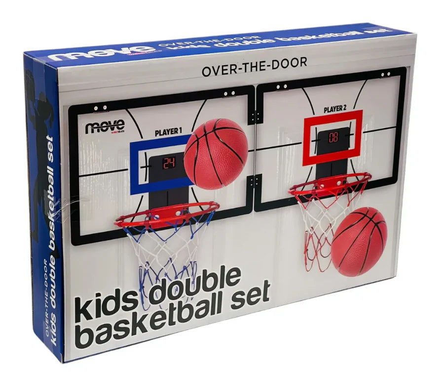 Double Basketball Set