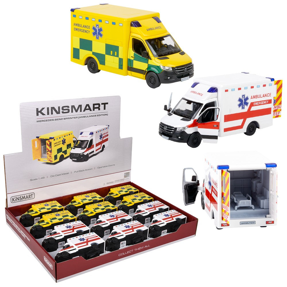 DIECAST MERCEDES BENZ SPRINTER  AMBULANCE