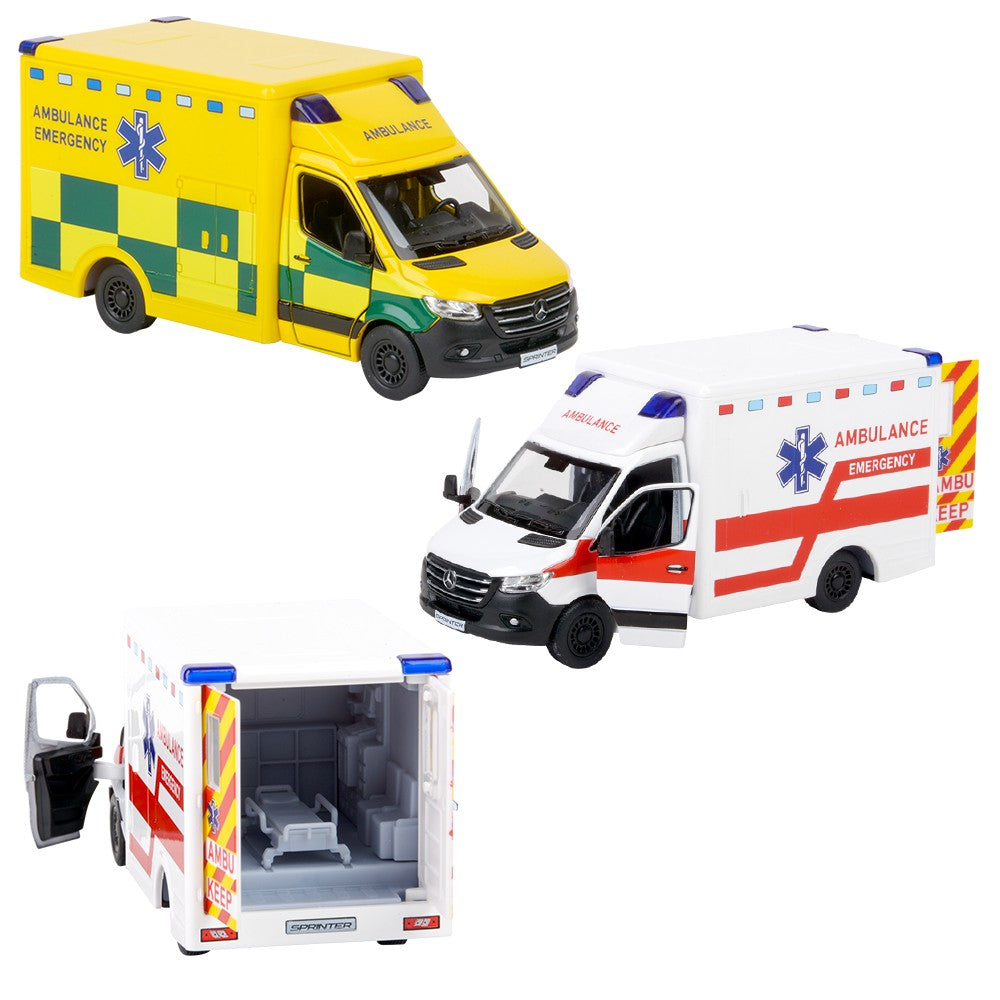 DIECAST MERCEDES BENZ SPRINTER  AMBULANCE