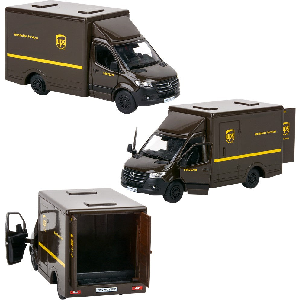 DIECAST UPS MERCEDES BENZ SPRINTER BOX
