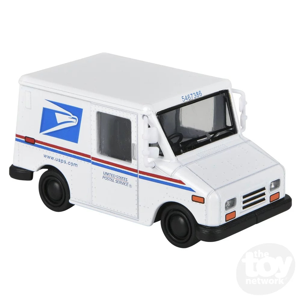 Die Cast Postal Carrier Truck Mini